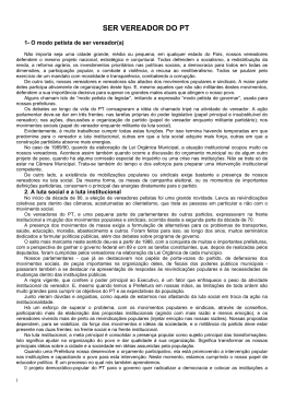 Ser Vereador e Vereadora do PT.wps