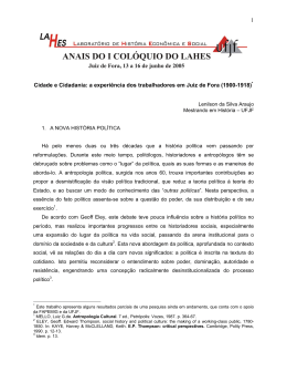 a experi&ecirc;ncia dos trabahadores (1900-1918)