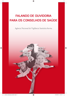 falando de ouvidoria para os conselhos de sa&uacute;de