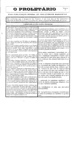 Não oceiiozmos que o burguesia nos iinoncio, é por isso que so io