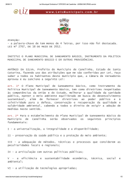 Atenção: - a palavra-chave de tem menos de 4 letras, por isso não