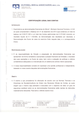 OLIVEIRA, REIS & ASSOCIADOS, SROC, LDA.