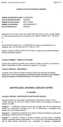 SENALBA-GO e GOIAS ESPORTE CLUBE 2009/2010