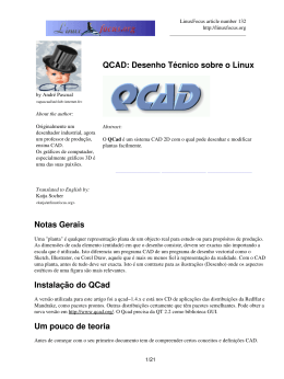 lf132, Applications: QCAD: Desenho T&eacute;cnico sobre o Linux