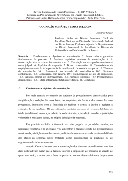 Revista Eletrônica de Direito Processual – REDP. Volume X