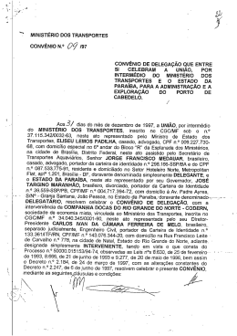 Agreement n. 009/97