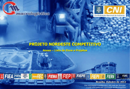 Eixos e Projetos - Portal da Ind&uacute;stria