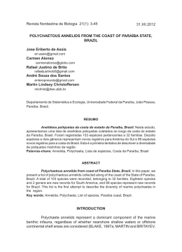Imprimir artigo - Universidade Federal da Para&iacute;ba