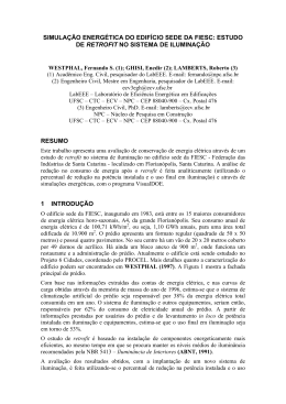 entac98_westphal - Laborat&oacute;rio de Efici&ecirc;ncia Energ&eacute;tica em
