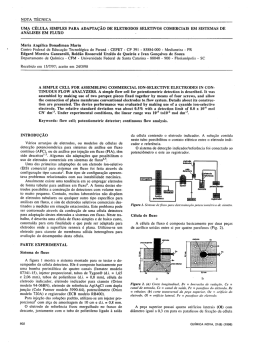 nota técnica uma célula simples para adaptação de