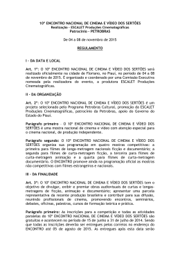 baixar - Cinema dos Sert&otilde;es