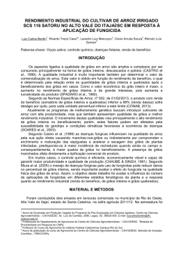 arquivo do resumo extendido - VIII Congresso Brasileiro de Arroz