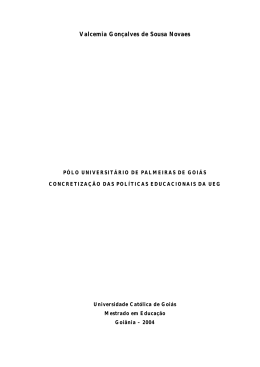Valcemia Gonçalves de Sousa Novaes