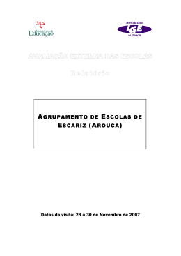 agrupamento de escolas de escariz (arouca)