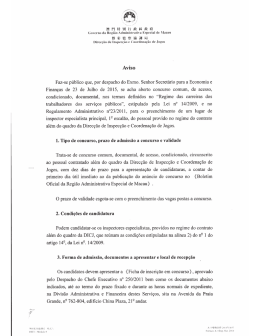 Faz-Se p诅bhc0 que， por deSpacho do EXmo. Senhor Secret毒riO