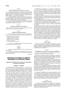 Despacho n.&ordm; 7110/2015 - Ag&ecirc;ncia Portuguesa do Ambiente