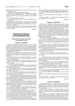 Despacho n.º 20045/2009
