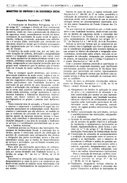 Despacho Normativo n.º 75/92