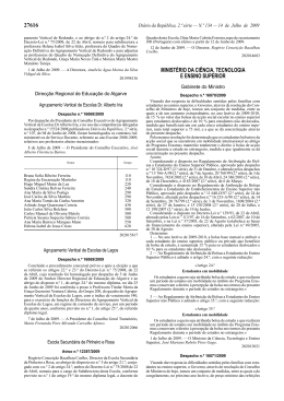 Despacho n.&ordm; 16071/2009