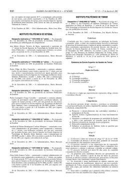 DI&Aacute;RIO DA REP&Uacute;BLICA &mdash; II S&Eacute;RIE N.o 12 &mdash; 15 de Janeiro de