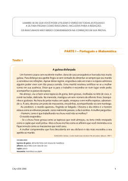 Texto I PARTE I – Português e Matemática - CAp-UERJ