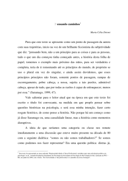 Pensando caminhos - Maria C&eacute;lia Detoni