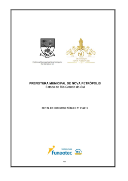 Edital - Inscri&ccedil;&otilde;es Concursos