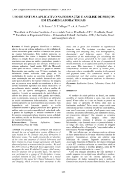 uso de sistema aplicativo na forma&ccedil;&atilde;o e an&aacute;lise