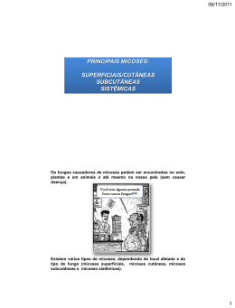 PRINCIPAIS MICOSES em PDF