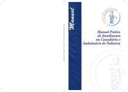 8569b-Man Pratica Atend - SBP - Sociedade Brasileira de Pediatria