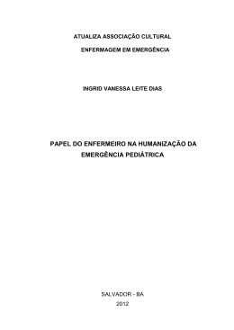 1 &ndash; INTRODU&Ccedil;&Atilde;O