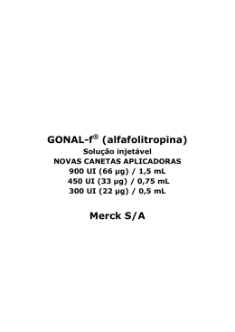 GONAL-f (alfafolitropina) Merck S/A