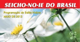 ter&ccedil;a-feira - Seicho-No