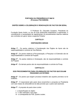 PORTARIA DA PRESIDÊNCIA Nº 066/10