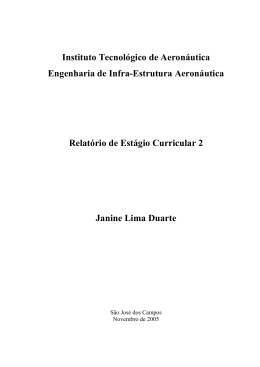 Instituto Tecnol&oacute;gico de Aeron&aacute;utica Engenharia de Infra
