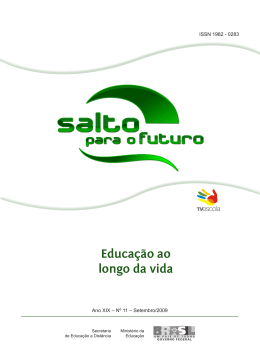 Educa&ccedil;&atilde;o ao longo da vida
