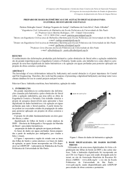PREPARO DE BASES BATIM&Eacute;TRICAS E DE AGITA&Ccedil;&Atilde;O