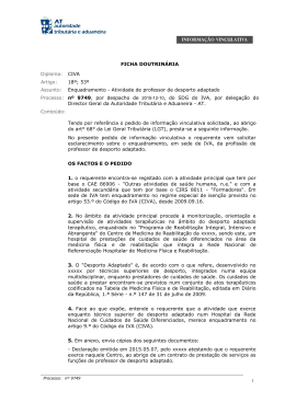 Ficha Doutrin&aacute;ria