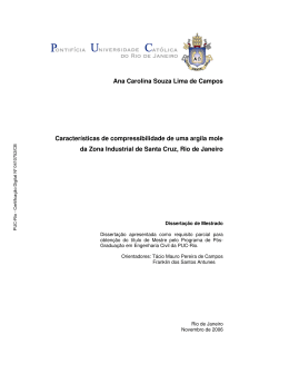 Ana Carolina Souza Lima de Campos Caracter&iacute;sticas de