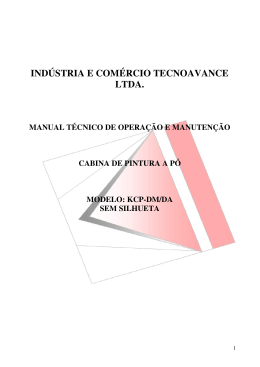 INDÚSTRIA E COMÉRCIO TECNOAVANCE LTDA.