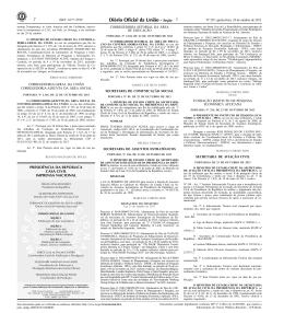 Portaria n&ordm; 224, de 23 de outubro de 2013