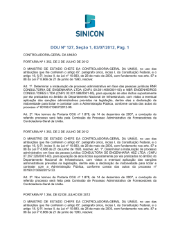 DOU N° 127 3-7-12