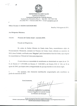Pronunciamento Ministerial