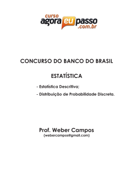 Estat&iacute;stica_Banco do Brasil_Prof Weber
