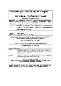 proposi&ccedil;&atilde;o para abertura de procedimento