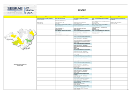Programa&ccedil;&atilde;o Regional Centro