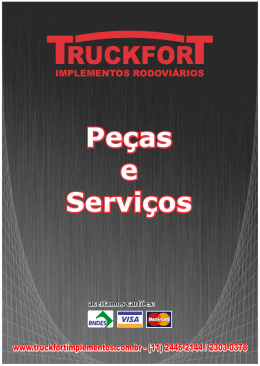 Catalogo de Pe&ccedil;as Truckfort pdf