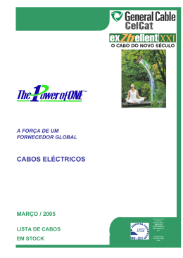 CABOS ELÉCTRICOS