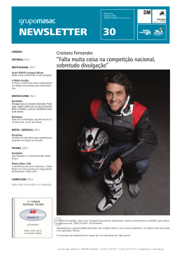 &ldquo;Falta muita coisa na competi&ccedil;&atilde;o nacional, sobretudo
