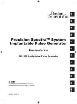 Precision Spectra™ System Implantable Pulse
